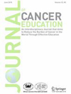 JOURNAL OF CANCER EDUCATION杂志封面